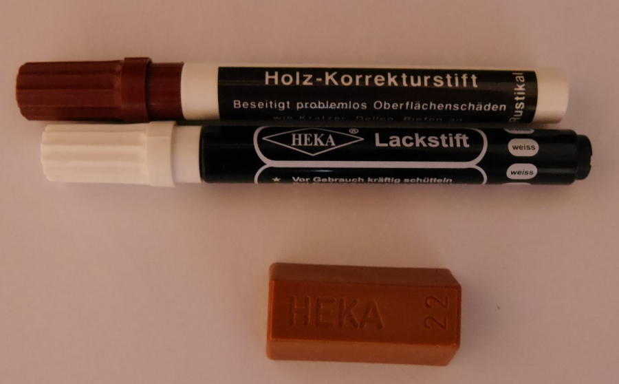 HEKA Hellwig GmbH - Holzkorrekturstifte, Wachskitt, Kantenumleimer